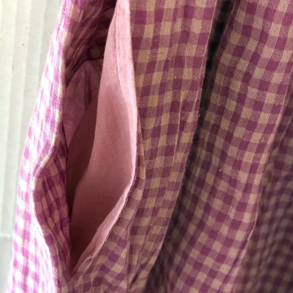 *SOLD* NWOT April Cornell XS Checkered Dress - Picture 4 of 6